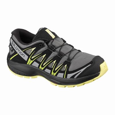 Salomon XA PRO 3D CLIMASALOMON™ WATERPROOF - Lasten Polkujuoksukengät - Mustat